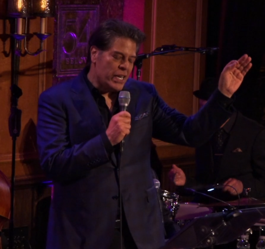 Singer George Bugatti At 54 Below in NYC
